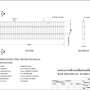 ตะแกรงเหล็กพ่นสีกันสนิม  Size 250x1000mm  Thick 3 mm. (Mesh 30x100mm., High 25mm.) 0